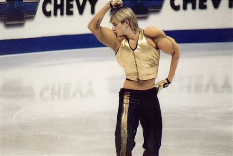 are evgeni plushenko's muscles fake